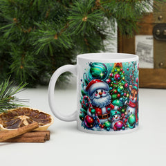 Cana ceramica Craciun 330 ml (11 oz) , design festiv, rezistenta