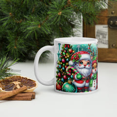 Cana ceramica Craciun 330 ml (11 oz) , design festiv, rezistenta