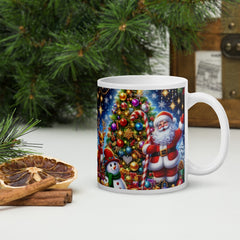 Cana ceramica Craciun 330 ml (11 oz) , design festiv, rezistenta