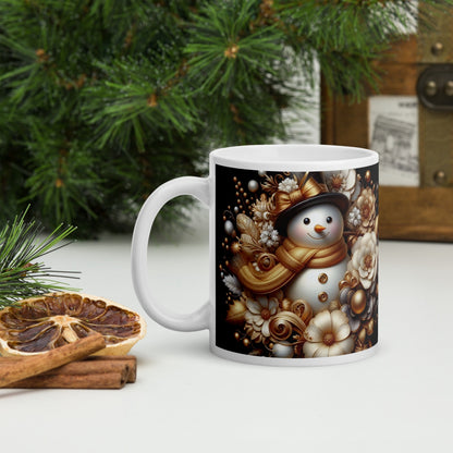Cana ceramica Craciun 330 ml (11 oz) , design festiv, rezistenta