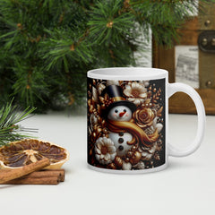 Cana ceramica Craciun 330 ml (11 oz) , design festiv, rezistenta