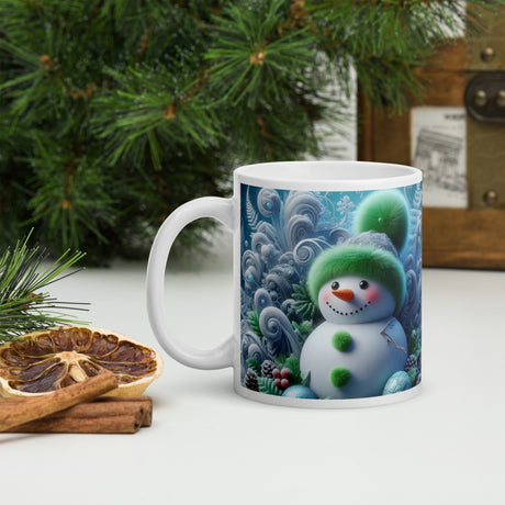 Cana ceramica Craciun 330 ml (11 oz) , design festiv, rezistenta