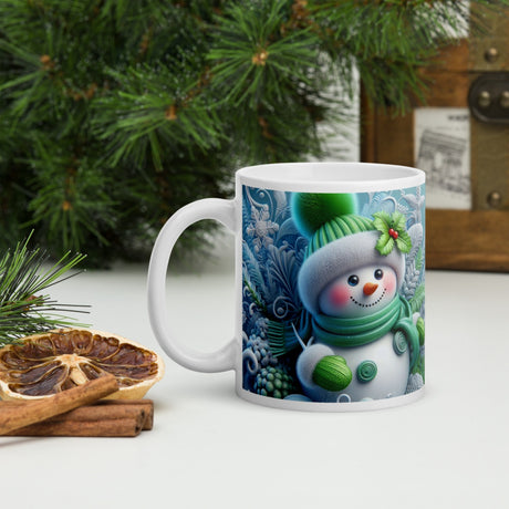 Cana ceramica Craciun 330 ml (11 oz) , design festiv, rezistenta