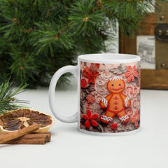 Cana ceramica Craciun 330 ml (11 oz) , design festiv, rezistenta