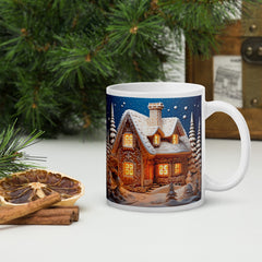 Cana ceramica Craciun 330 ml (11 oz) , design festiv, rezistenta