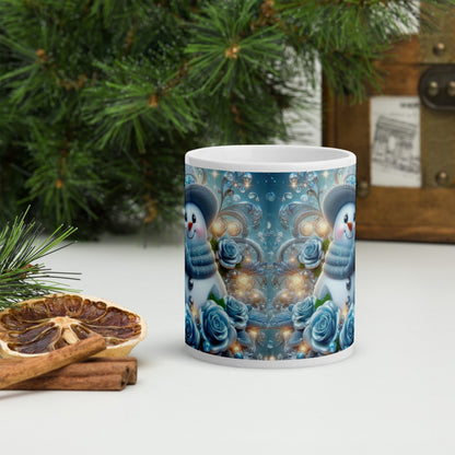 Cana ceramica Craciun 330 ml (11 oz) , design festiv, rezistenta