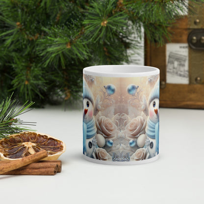 Cana ceramica Craciun 330 ml (11 oz) , design festiv, rezistenta