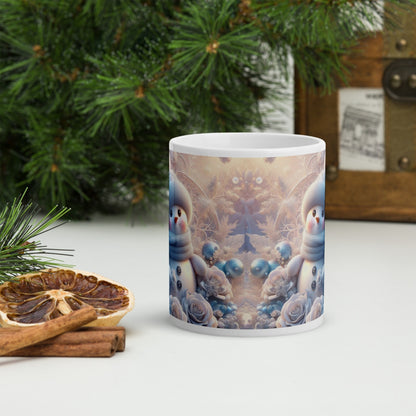 Cana ceramica Craciun 330 ml (11 oz) , design festiv, rezistenta