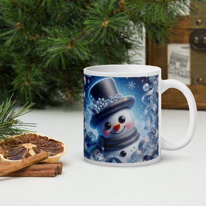 Cana ceramica Craciun 330 ml (11 oz) , design festiv, rezistenta