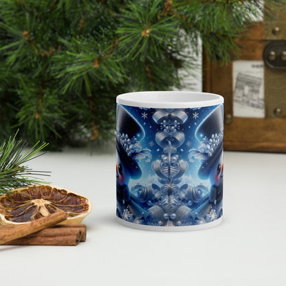 Cana ceramica Craciun 330 ml (11 oz) , design festiv, rezistenta