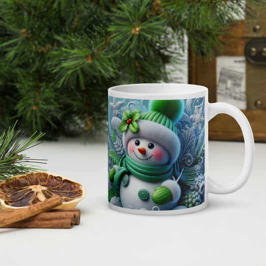 Cana ceramica Craciun 330 ml (11 oz) , design festiv, rezistenta
