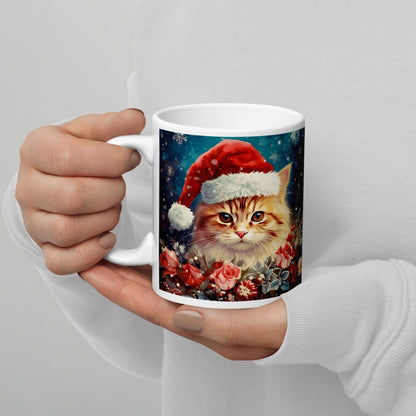 Cana ceramica Craciun 330 ml (11 oz) , design festiv, rezistenta