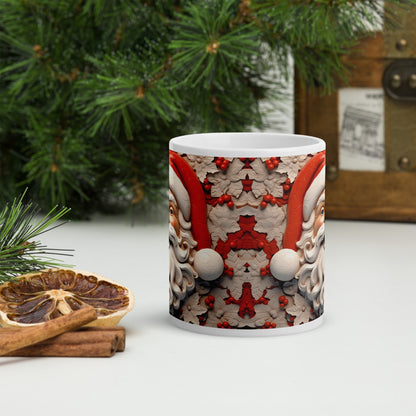 Cana ceramica Craciun 330 ml (11 oz) , design festiv, rezistenta