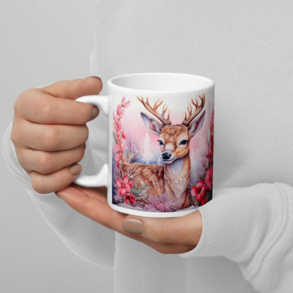 Cana ceramica Craciun 330 ml (11 oz) , design festiv, rezistenta