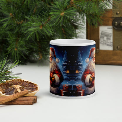 Cana ceramica Craciun 330 ml (11 oz) , design festiv, rezistenta