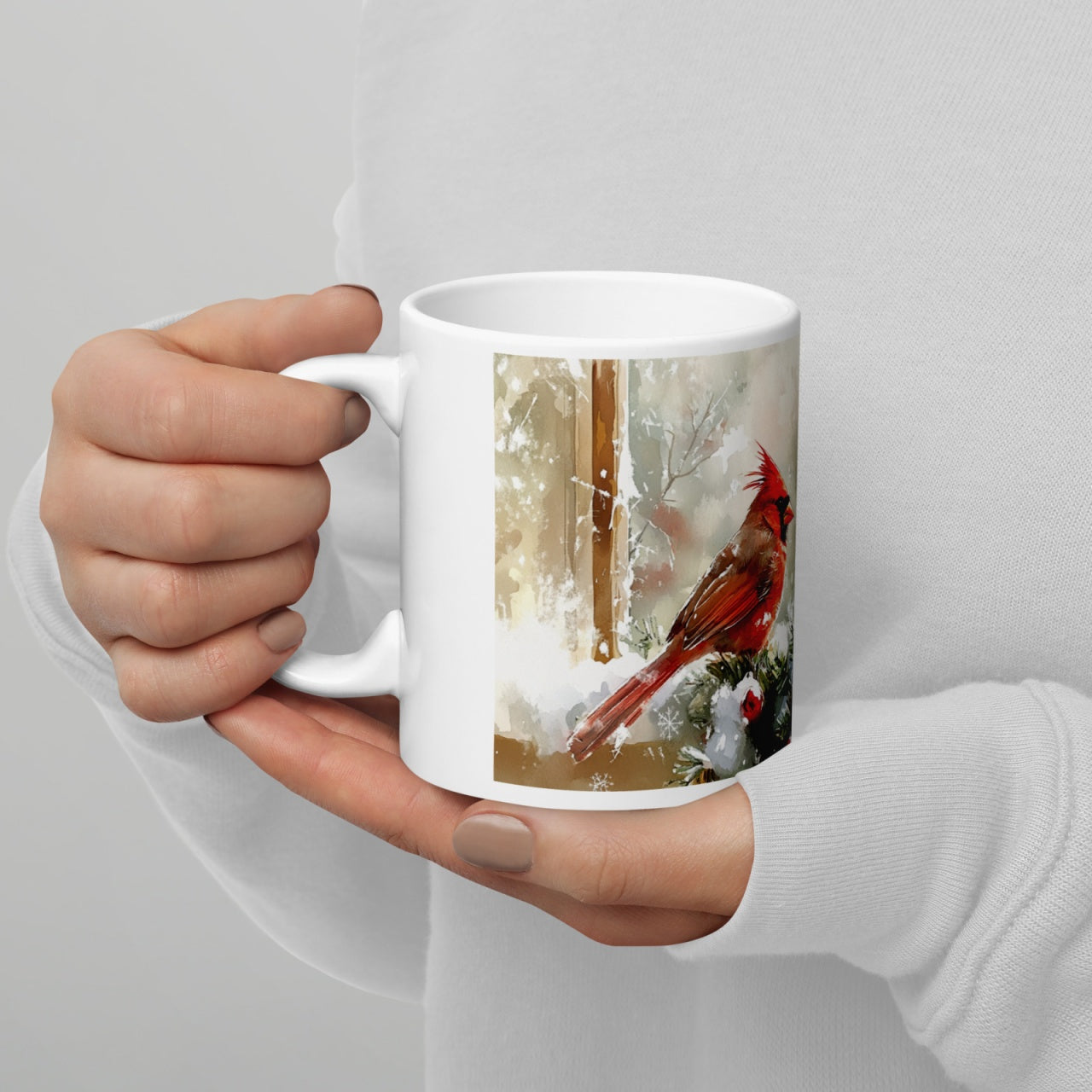 Cana ceramica Craciun 330 ml (11 oz) , design festiv, rezistenta