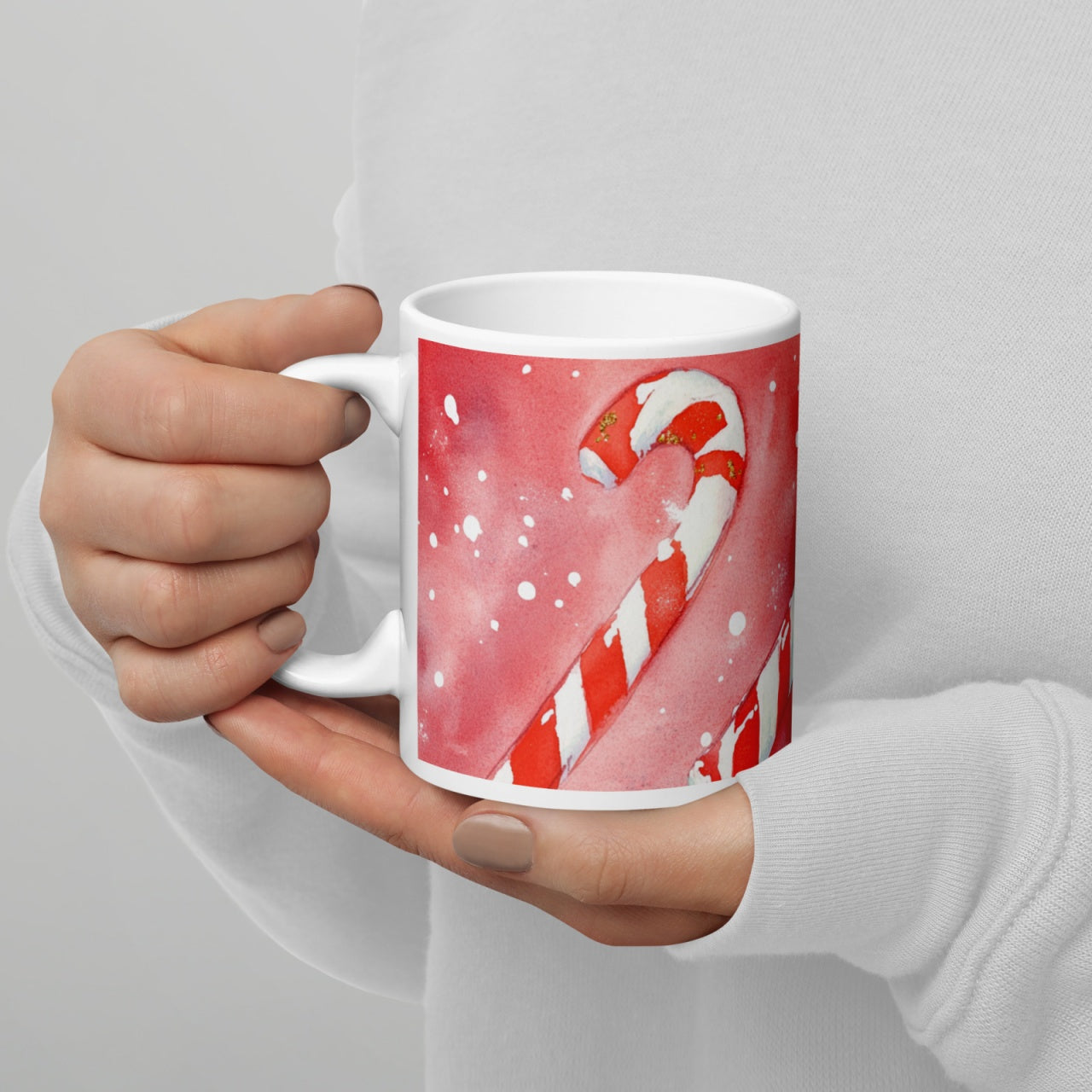 Cana ceramica Craciun 330 ml (11 oz) , design festiv, rezistenta