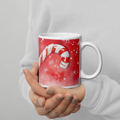 Cana ceramica Craciun 330 ml (11 oz) , design festiv, rezistenta