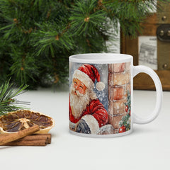 Cana ceramica Craciun 330 ml (11 oz) , design festiv, rezistenta