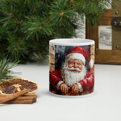 Cana ceramica Craciun 330 ml (11 oz) , design festiv, rezistenta