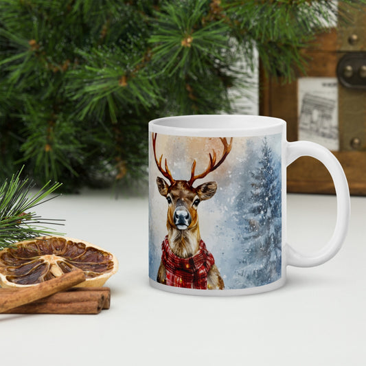 Cana ceramica Craciun 330 ml (11 oz) , design festiv, rezistenta