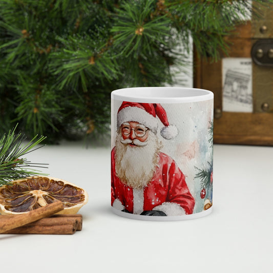 Cana ceramica Craciun 330 ml (11 oz) , design festiv, rezistenta