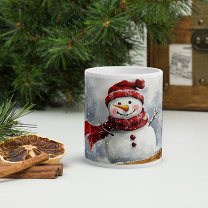 Cana ceramica Craciun 330 ml (11 oz) , design festiv, rezistenta