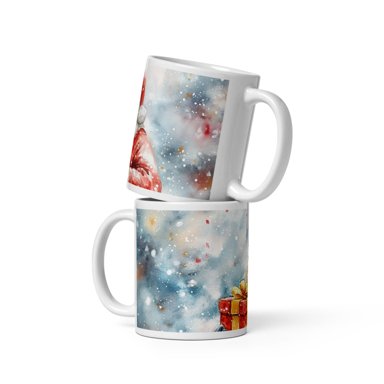 Cana ceramica Craciun 330 ml (11 oz) , design festiv, rezistenta
