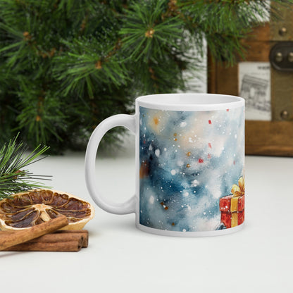 Cana ceramica Craciun 330 ml (11 oz) , design festiv, rezistenta