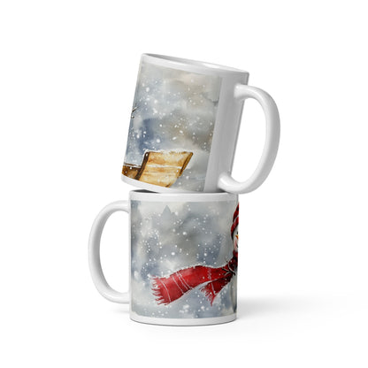 Cana ceramica Craciun 330 ml (11 oz) , design festiv, rezistenta
