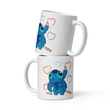 Cana ceramica cu experiment creativ , Cadou special , 330 ml