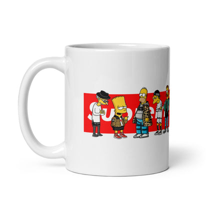 Cana ceramica cu familie colorata si vesela , Cadou special , 330 ml