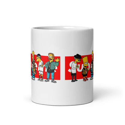 Cana ceramica cu familie colorata si vesela , Cadou special , 330 ml