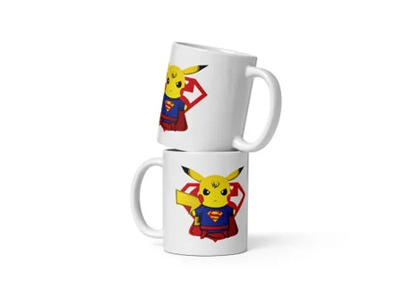Cana ceramica cu ilustratie simbolica , Design inedit si expresiv , 330 ml