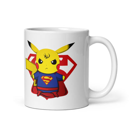 Cana ceramica cu ilustratie simbolica , Design inedit si expresiv , 330 ml