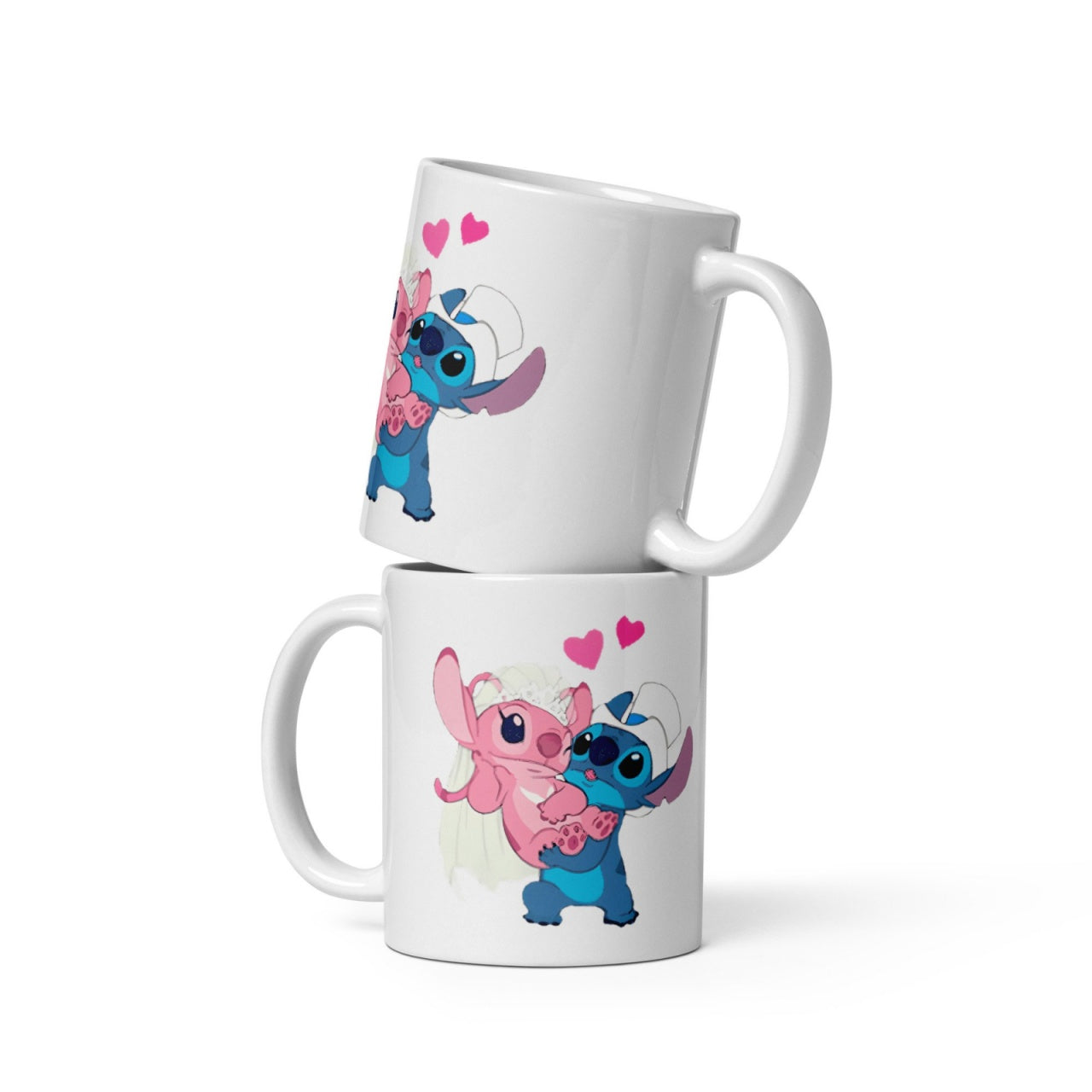 Cana ceramica cu ilustratie simbolica , Design inedit si expresiv , 330 ml