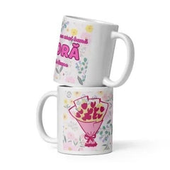 Cana ceramica cu mesaj pentru persoane speciale , Un dar cu semnificatie , 330 ml