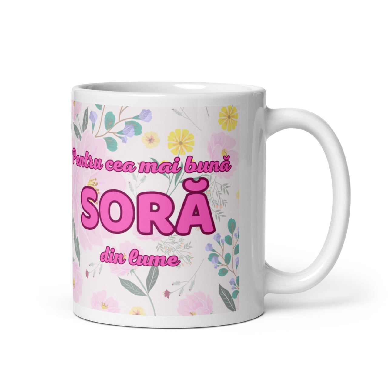 Cana ceramica cu mesaj pentru persoane speciale , Un dar cu semnificatie , 330 ml