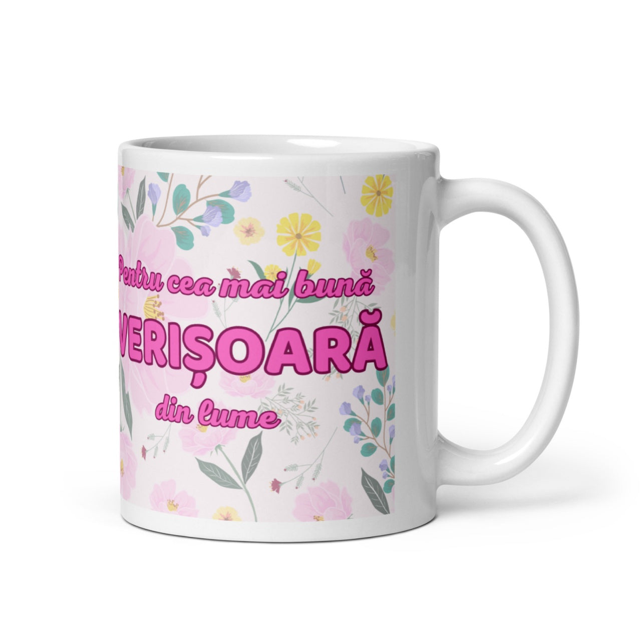 Cana ceramica cu mesaj pentru persoane speciale , Un dar cu semnificatie , 330 ml