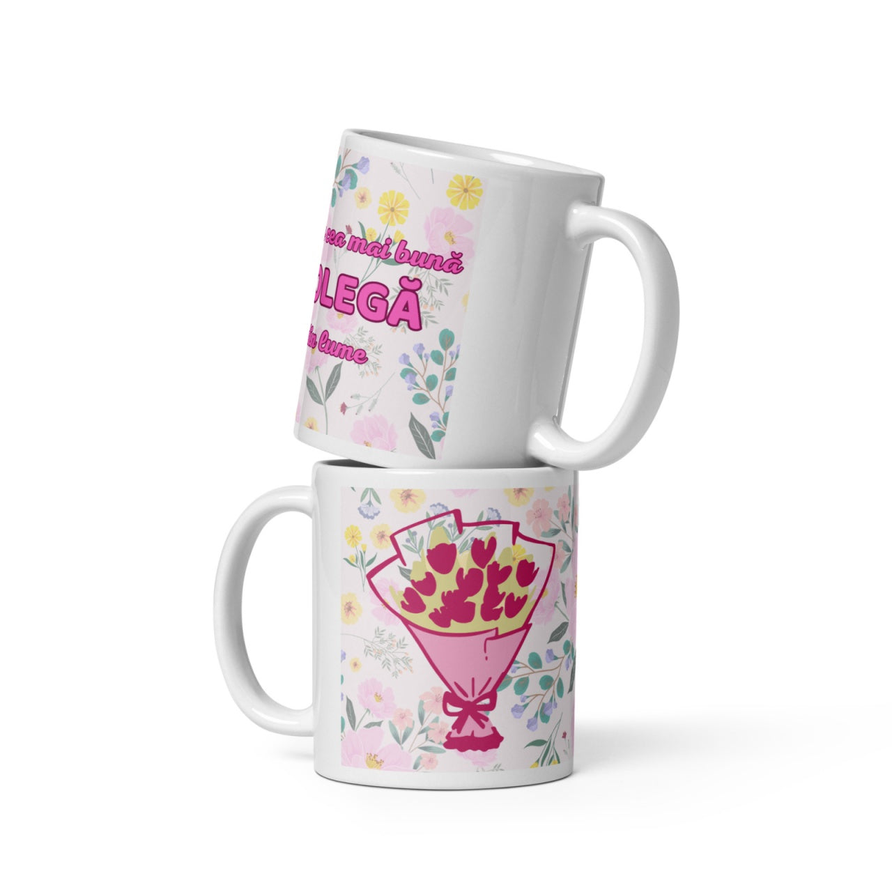 Cana ceramica cu mesaj pentru persoane speciale , Un dar cu semnificatie , 330 ml