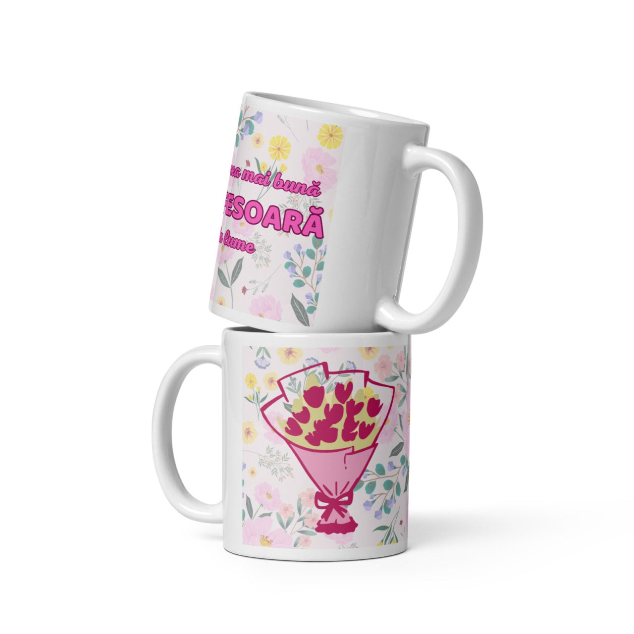 Cana ceramica cu mesaj pentru persoane speciale , Un dar cu semnificatie , 330 ml