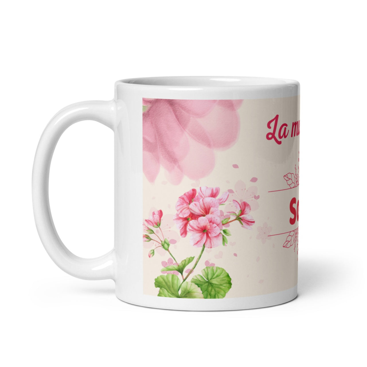 Cana ceramica cu mesaj pentru persoane speciale , Un dar cu semnificatie , 330 ml