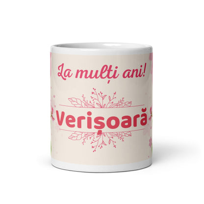 Cana ceramica cu mesaj pentru persoane speciale , Un dar cu semnificatie , 330 ml