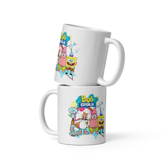 Cana ceramica cu prieteni veseli din adancuri , Cadou special , 330 ml