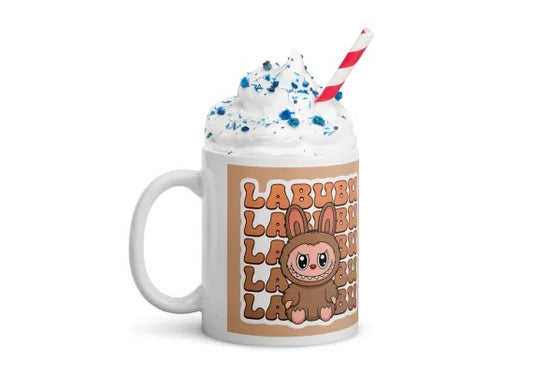 Cana Labubu 330 ml, ceramica , Design adorabil, perfecta pentru revanzare
