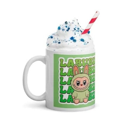 Cana Labubu 330 ml, ceramica , Design adorabil, perfecta pentru revanzare