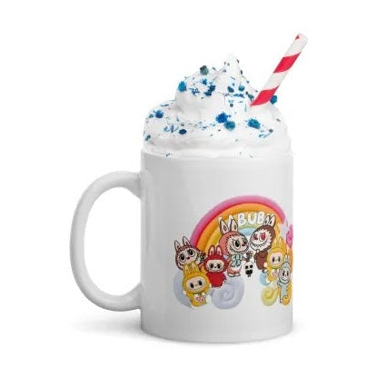 Cana Labubu 330 ml, ceramica , Design adorabil, perfecta pentru revanzare,