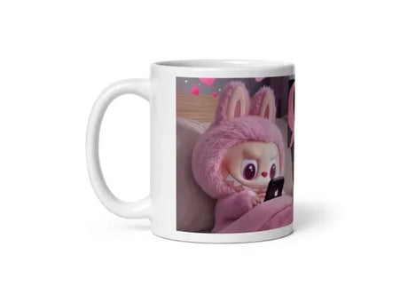 Cana Labubu 330 ml, ceramica , Design adorabil, perfecta pentru revanzare,
