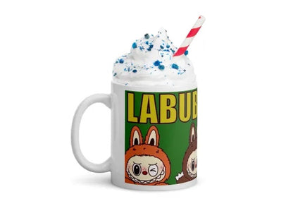 Cana Labubu 330 ml, ceramica , Design adorabil, perfecta pentru revanzare,