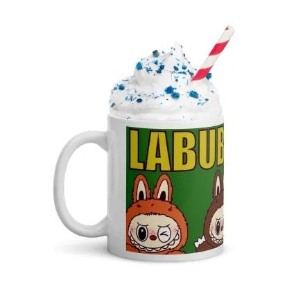 Cana Labubu 330 ml, ceramica , Design adorabil, perfecta pentru revanzare,